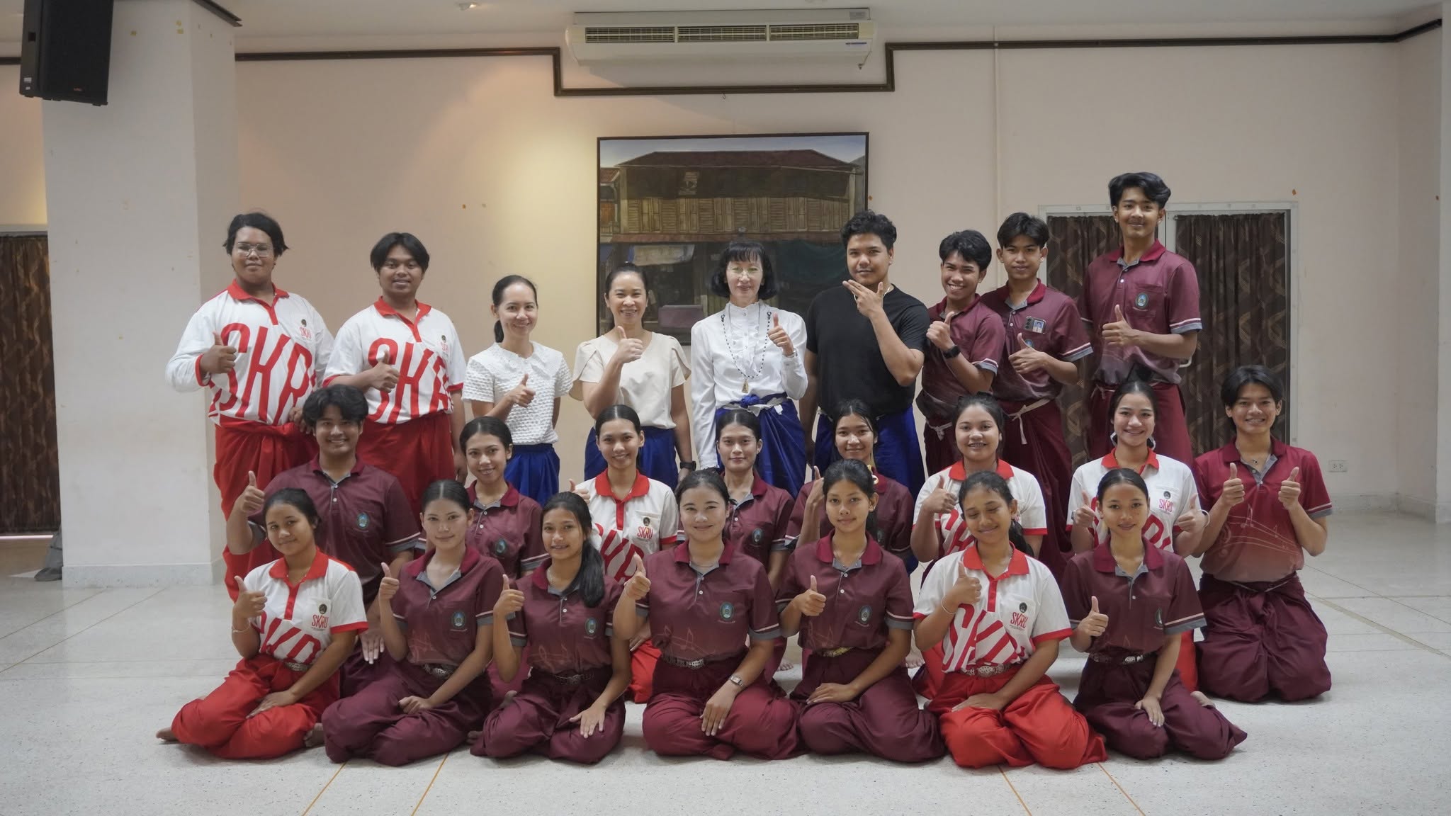 โครงการอบรมเชิงปฏิบัติการ เรื่อง การพัฒนาทักษะการแสดงเพื่อการเป็นครูคุณภาพ